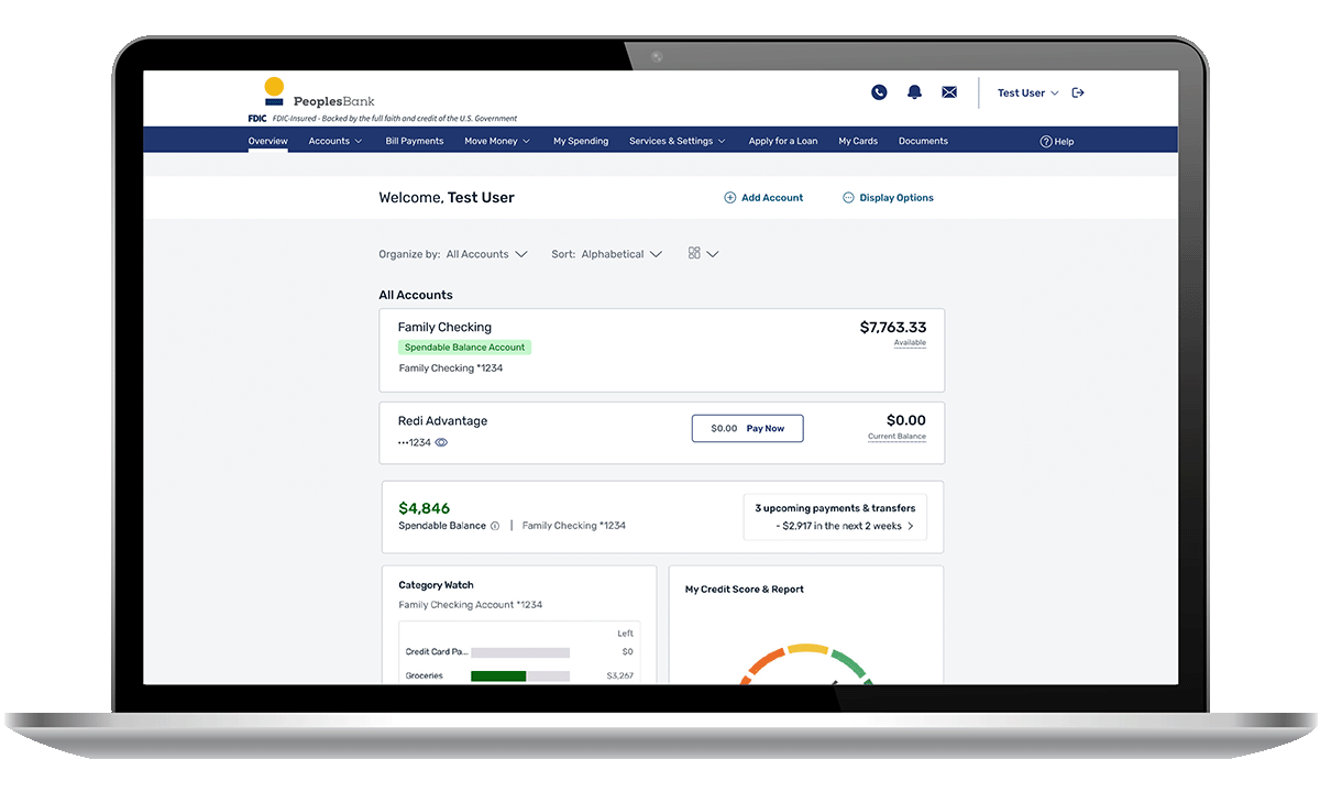 Laptop with new home screen preview